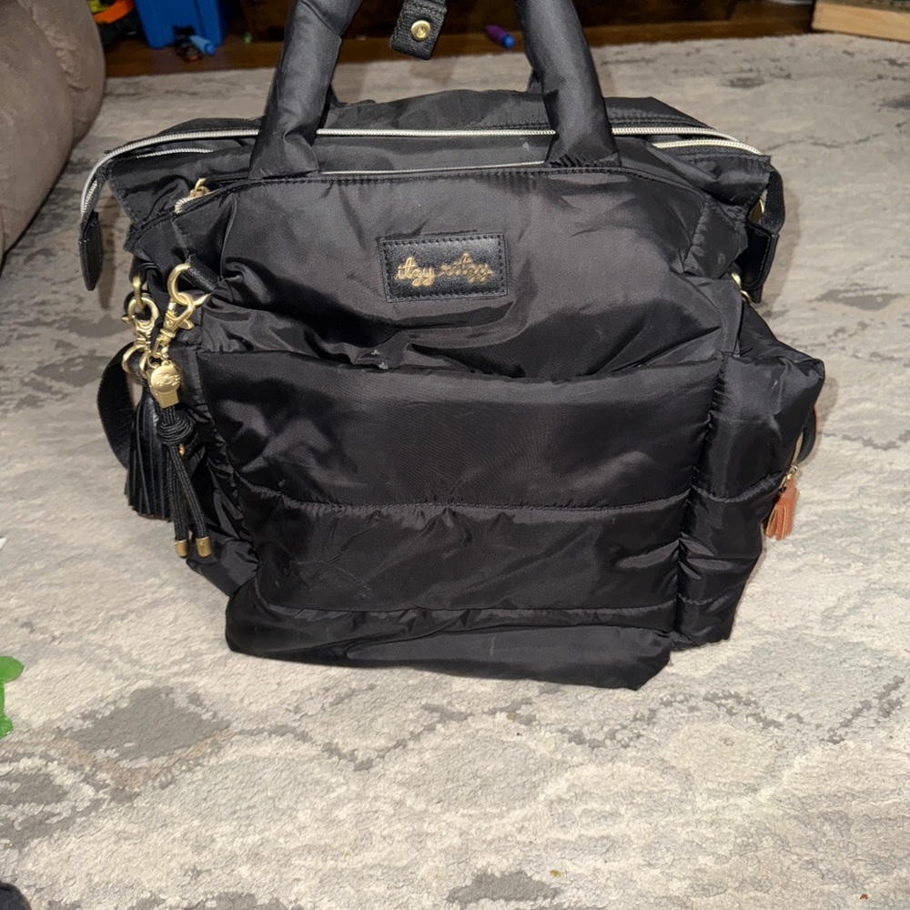 Itzy Ritzy Black Baby Bag